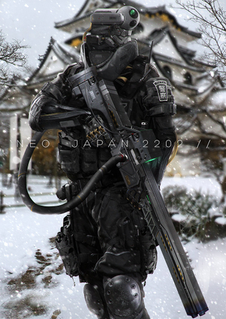 Illustration for article titled Japan In 2202 Looks Exactly Like You'd Expect